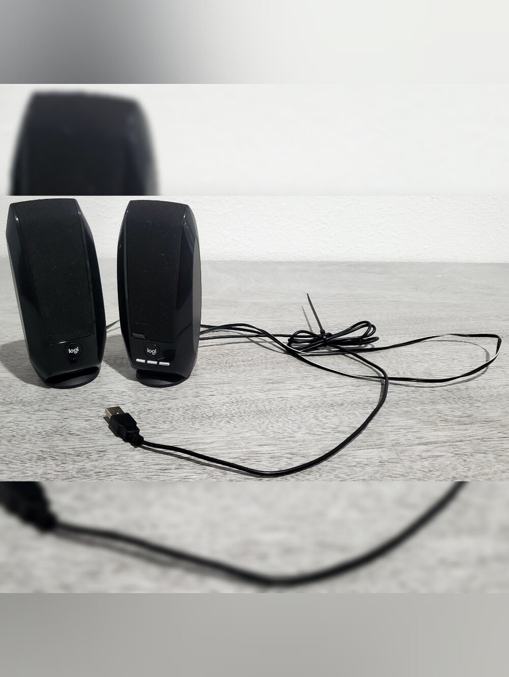 Logi Wired Desktop USB Speakers